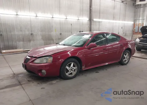 2004 Pontiac Grand Prix Gt2 z USA, uszkodzony, nr VIN 2G2WS522341236060